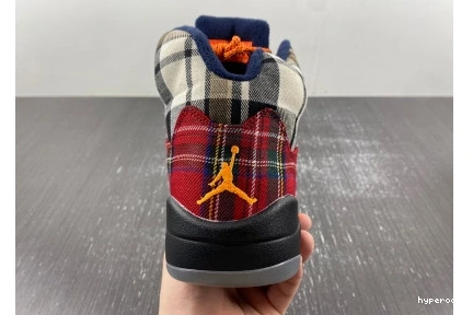 Hyperoad GS AIR JORDAN 'PLAID' 5 RETRO 0909
